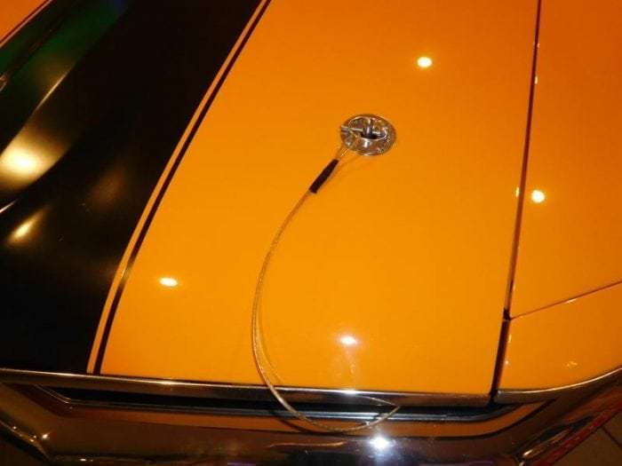 Grabber orange racer Ford Mustang 1970 fastback "trans am" #713