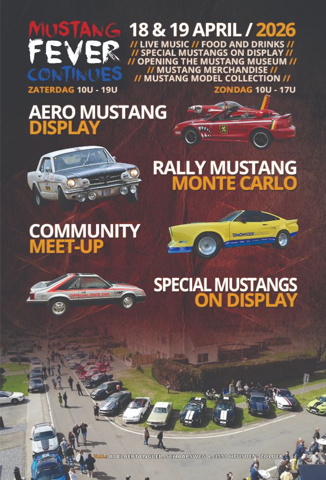flyer mustang fever 2026 achterkant