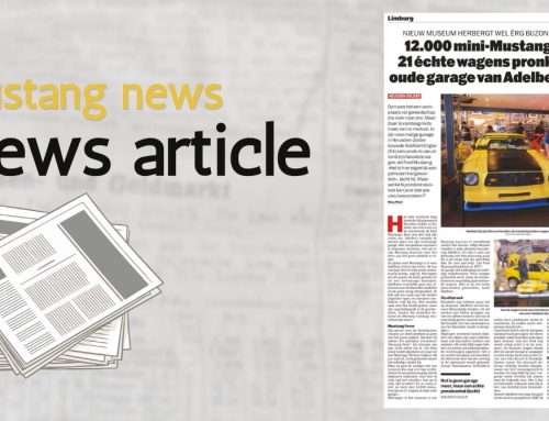 News article about the Mustang Museum